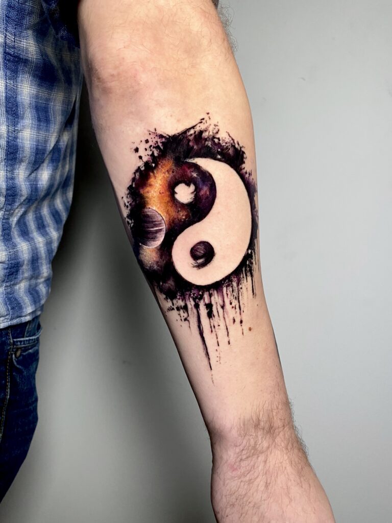 Ying Yang tattoo